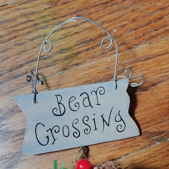 Bear Crossing Christmas Ornament - Picture 5 of 7